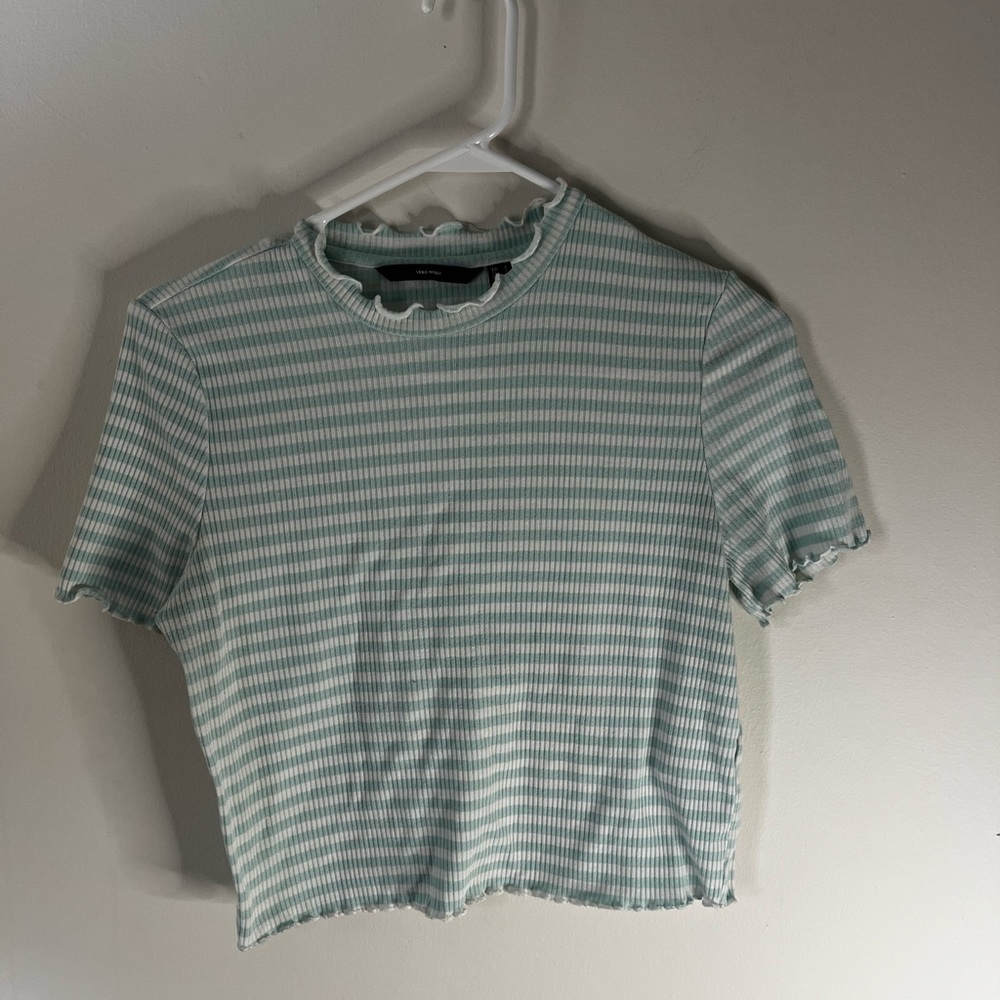 Striped Crop Top | Size L